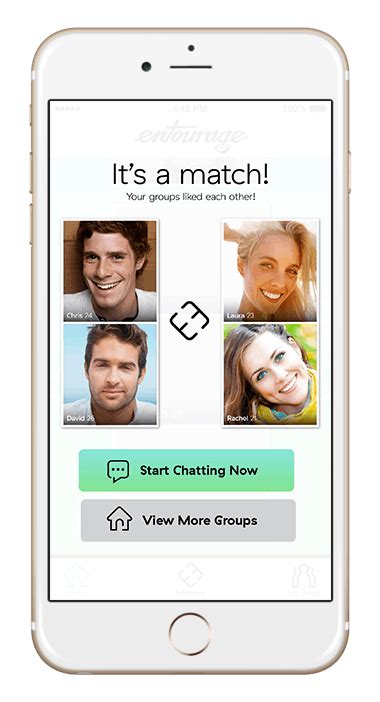entourage dating app